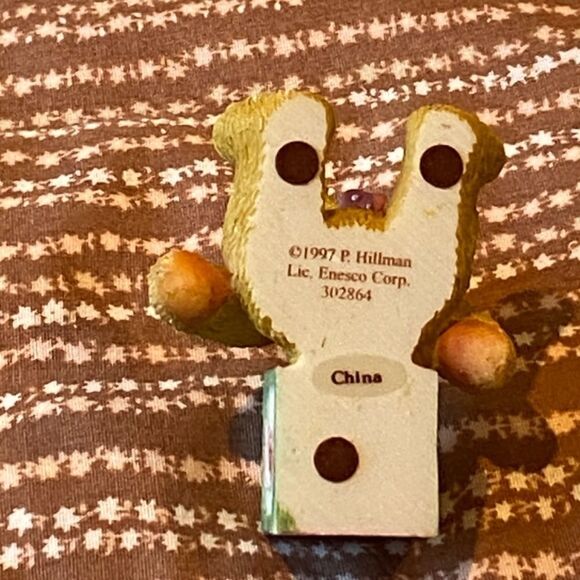 Vintage 1995 Priscilla Hillman 4 Alphabet Bear Cherished Teddies - Picture 4 of 5